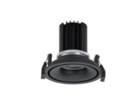 DM202141  Bolor 12 Tridonic Powered 12W 4000K 1200lm 12° CRI>90 LED Engine Black/Black Fixed Recessed Spotlight, IP20